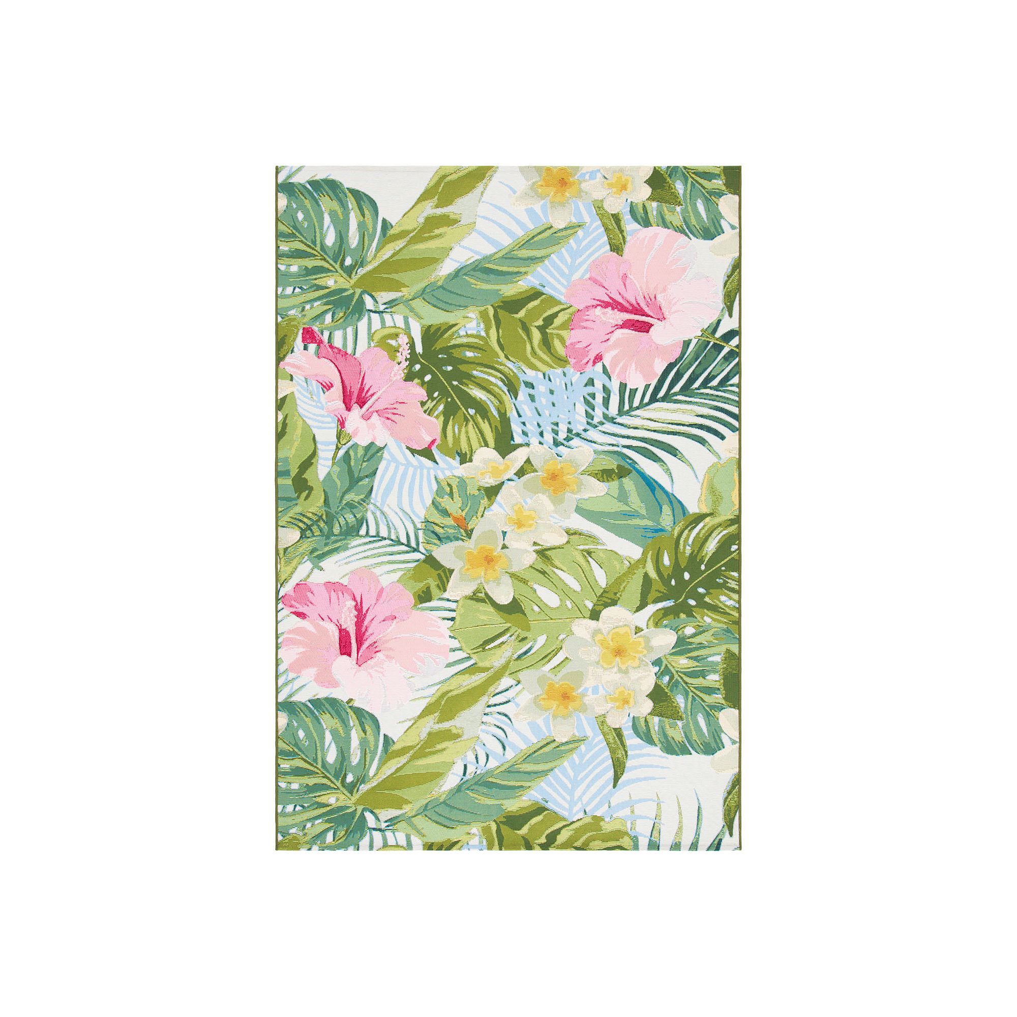 Safavieh Barbados Riley Indoor Outdoor Rug, Green Pink