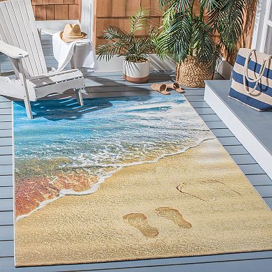 Safavieh Barbados Sofia 4' x 6' Indoor Outdoor Rug