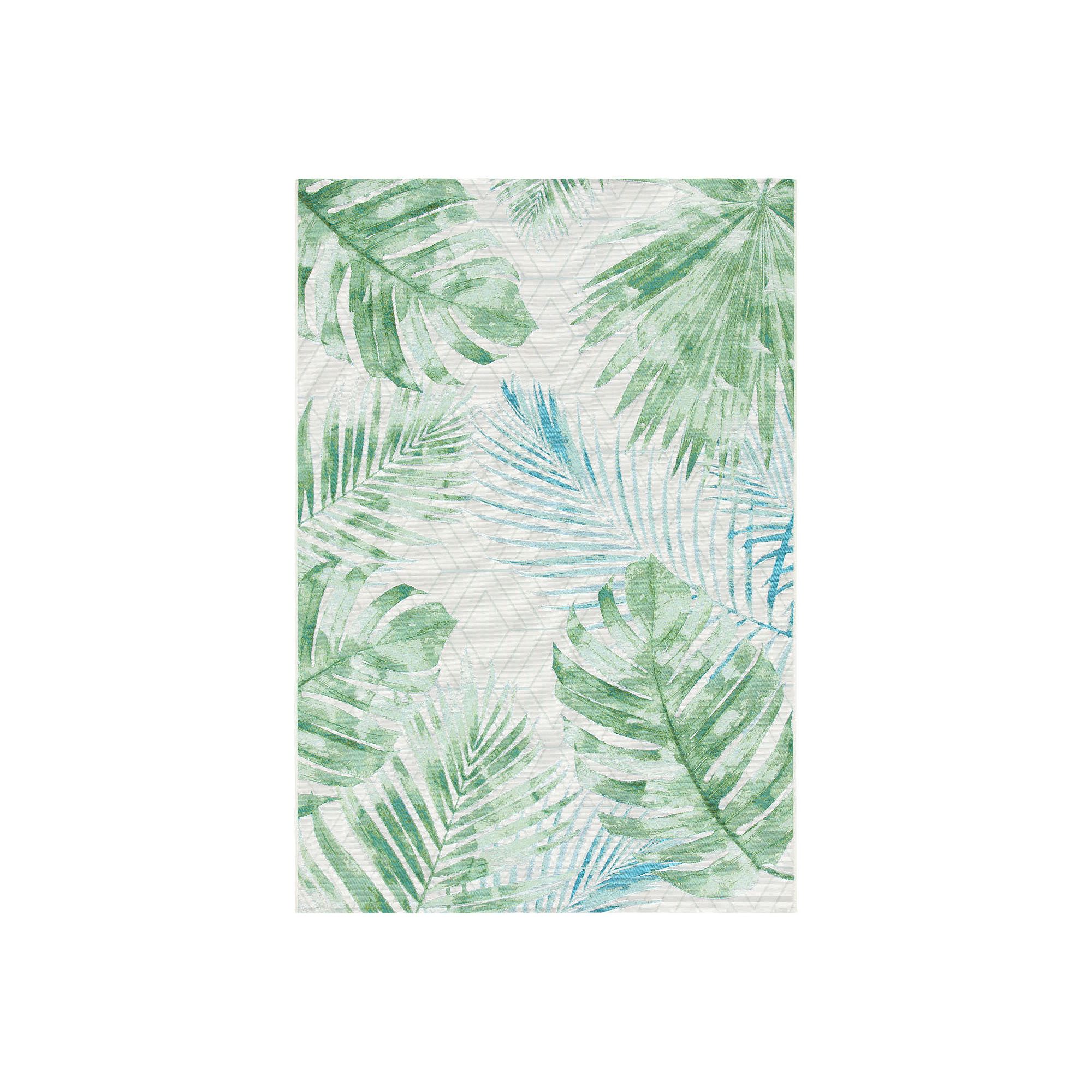 Safavieh Barbados Ivy Indoor Outdoor Rug, Green Teal