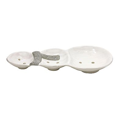 St. Nicholas Square® Snowman-Shaped Serving Tray