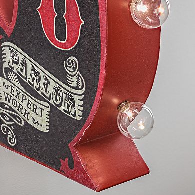 American Art Décor Tattoo Parlor LED Marquee Arrow Wall Decor