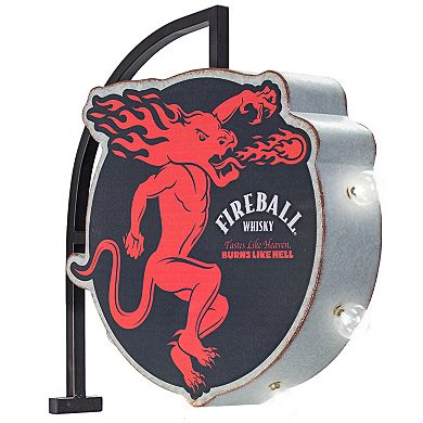 Fireball Whisky Marquee LED Wall Decor
