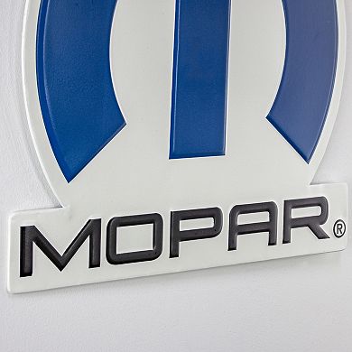 Mopar Logo Embossed Wall Decor
