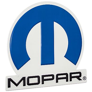 Mopar Logo Embossed Wall Decor