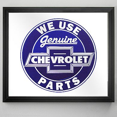 Genuine Chevrolet Parts Mirror Wall Decor