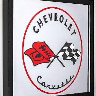 American Art Décor Chevrolet Corvette Mirror Wall Decor