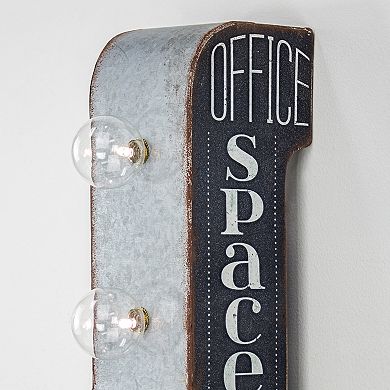 American Art Décor Office Space Mini LED Marquee Wall Decor