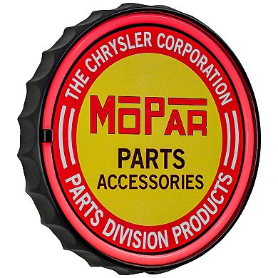 Mopar Chrysler Parts LED Wall Decor