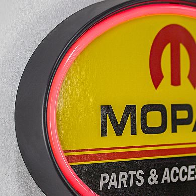 American Art Décor Mopar Chrysler Parts & Accessories LED Wall Decor