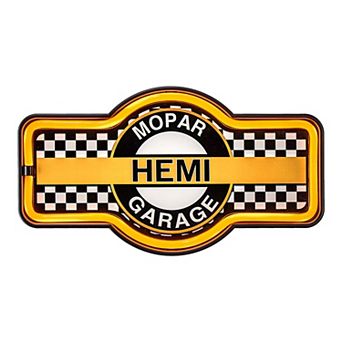 American Art Décor Chrysler Mopar Hemi Garage LED Wall Decor
