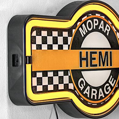 Chrysler Mopar Hemi Garage LED Wall Decor