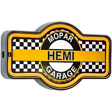Chrysler Mopar Hemi Garage LED Wall Decor