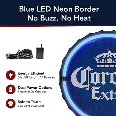 American Art Décor Corona Extra Beer LED Wall Decor