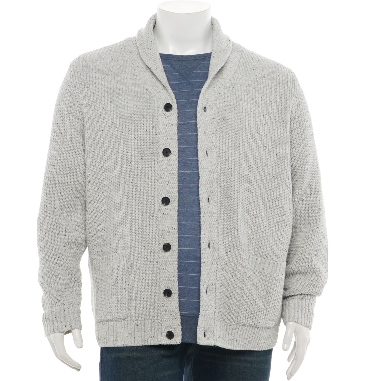 kohls mens cardigan sweaters