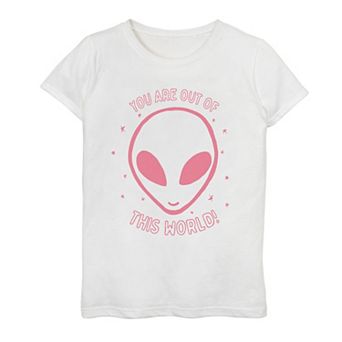 Girls 7-16 Fifth Sun Out Of This World Alien Graphic Tee