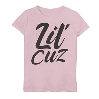 Girls 7-16 Lil Cuz Big Title Graphic Tee