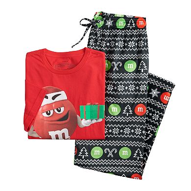 Men's M&M'S Holiday Boxed Pajama Set