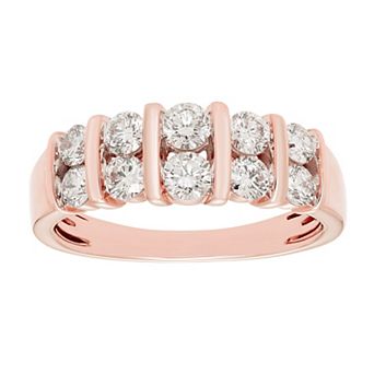 The Regal Collection 14k Gold 1 Carat T.W. Certified Diamond Band