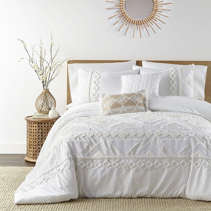 Levtex Home Harleson Comforter Set, White, King