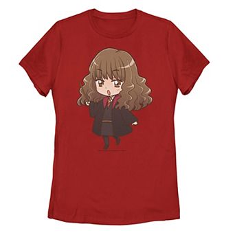 Juniors' Harry Potter Hermione Granger Anime Style Portrait Tee