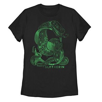 Juniors' Harry Potter: Deathly Hallows 2 Slytherin Tee