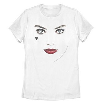 Juniors' Harley Quinn: Birds Of Prey Harley Face Tee