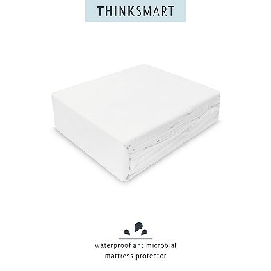 Sensorpedic Thinksmart Bedding Essentials Bundle With Mattress Topper, Memory Foam Pillow, & Mattress Protector