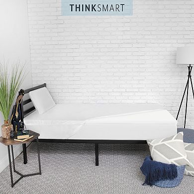 Sensorpedic Thinksmart Bedding Essentials Bundle With Mattress Topper, Memory Foam Pillow, & Mattress Protector