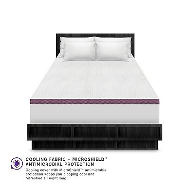 Sensorpedic 2" Advanced Cool Transcend Memory Foam Bed Topper