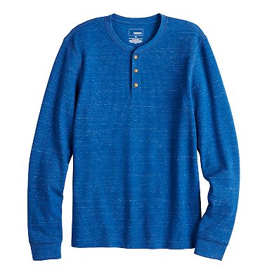 Men's Sonoma Goods For Life® Thermal Henley in Regular and Slim Fit