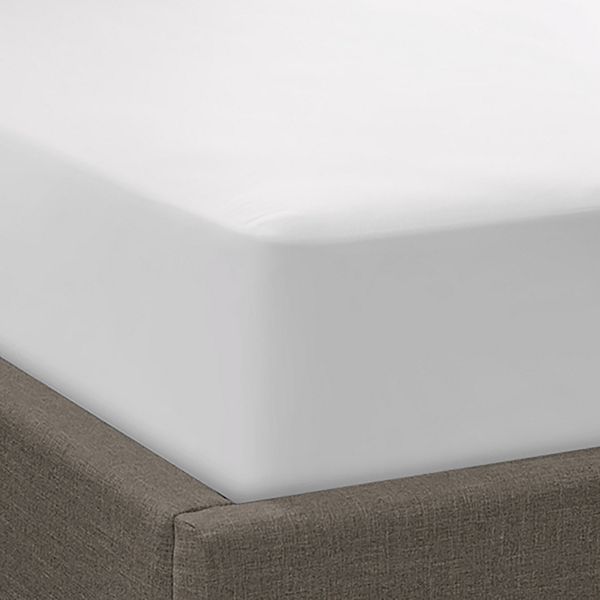 Sealy King Soft Comfort Waterproof Machine Washable Fitted Mattress Protector: Hypoallergenic, Knitted Polyester, Fits 15" Depth