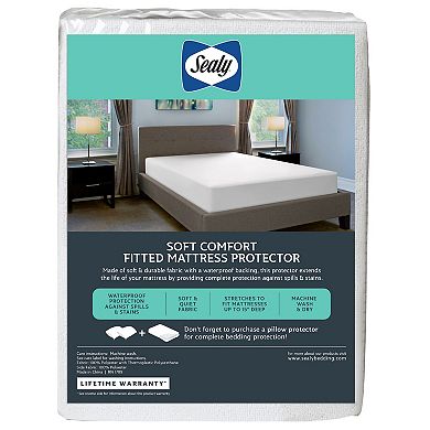 Sealy Soft Comfort Fitted Mattress Protector