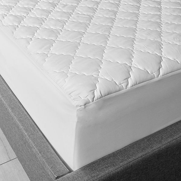 Waterproof Flannel Mattress Protector (Twin): White