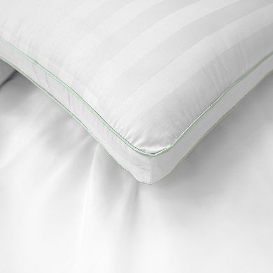 Sensorpedic 300 Thread Count Plush Fiber Gusseted Bed Pillow - 4 Pack