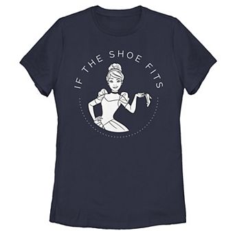 Disney's Cinderella Juniors' If The Shoe Fits Tee