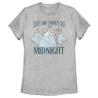 Disney's Cinderella Juniors' Midnight Graphic Tee