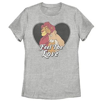 Disney's Lion King Juniors' Simba & Nala Heart Tee