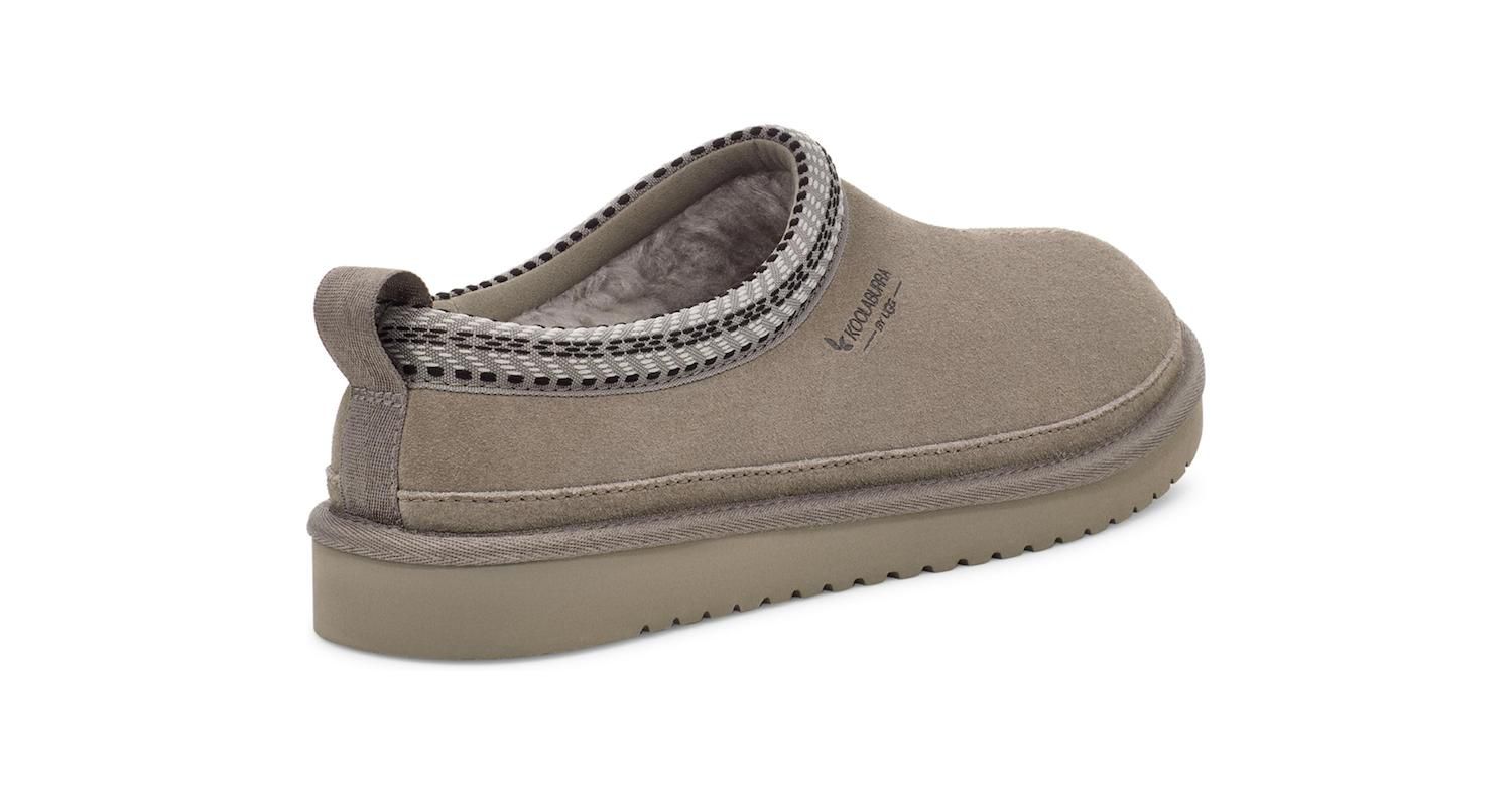 NIB UGG KOOLABURRA MEN\'S SUEDE FUR‎ LINED SLIPPERS GRAY NIB UGG Koolaburra Men main image 2