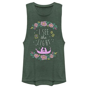 Disney's Tangled Juniors' "I See the Light" Muscle Tank Top