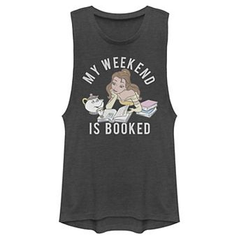 Disney's Beauty & the Beast Juniors' Belle Weekend is Booked Muscle Tank Top