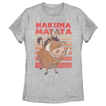 Disney's The Lion King Juniors' "Hakuna Matata" Pumbaa Tee