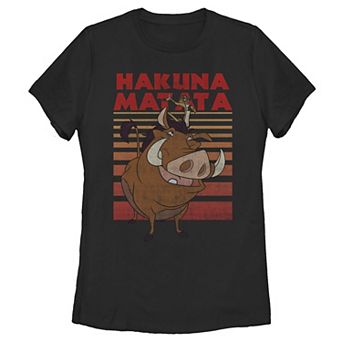 Disney's The Lion King Juniors' Pumbaa Hakuna Matata Tee