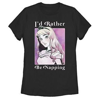 Disney's Sleeping Beauty Juniors' Aurora Napping Tee
