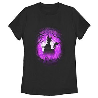 Disney's Sleeping Beauty Juniors' Maleficent Silhouette Tee