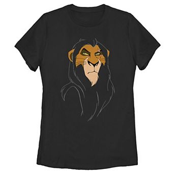 Disney's The Lion King Juniors' Scar Large Face Tee