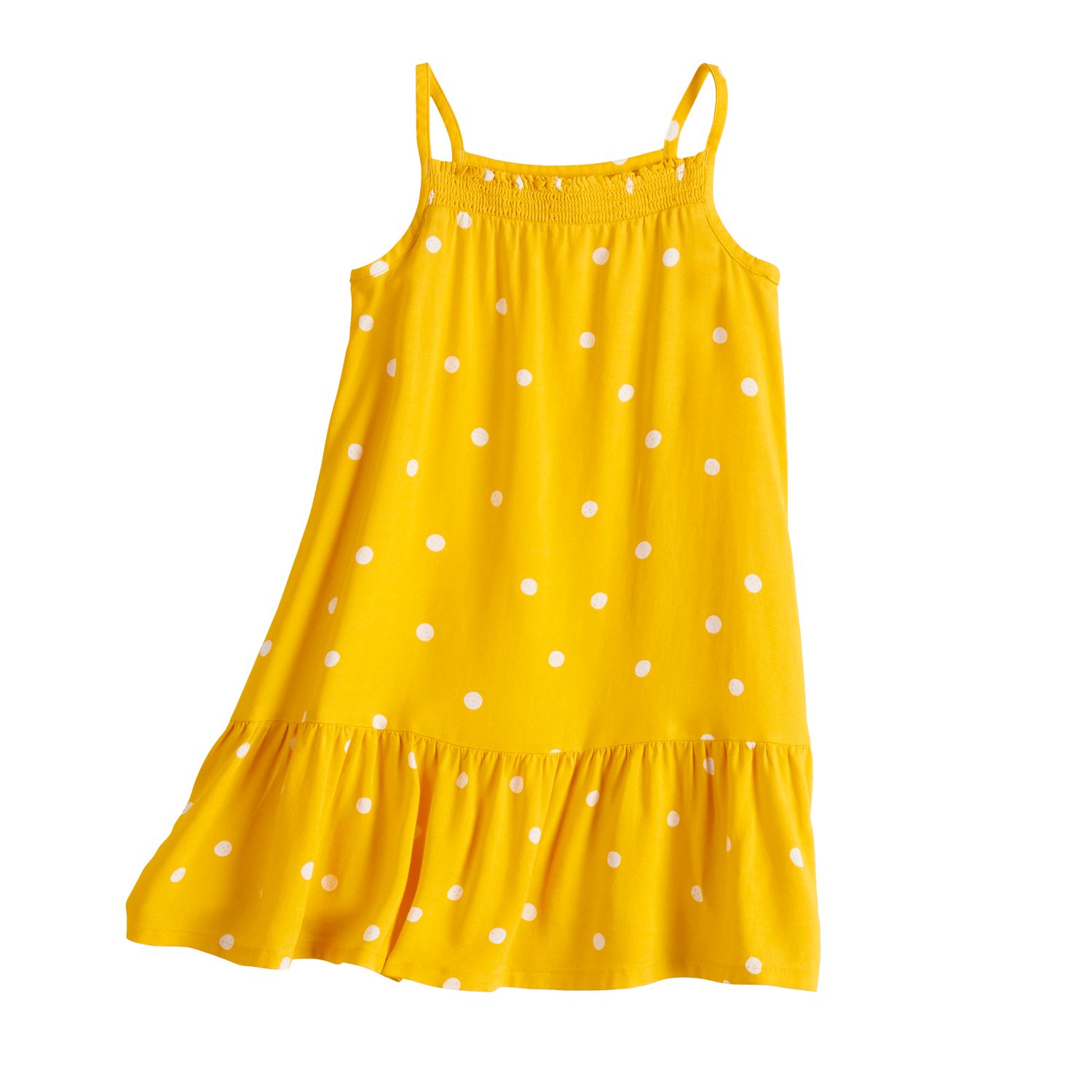 mustard yellow dress little girl