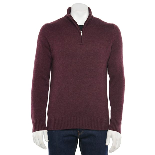 Kohls mens shop half zip sweater