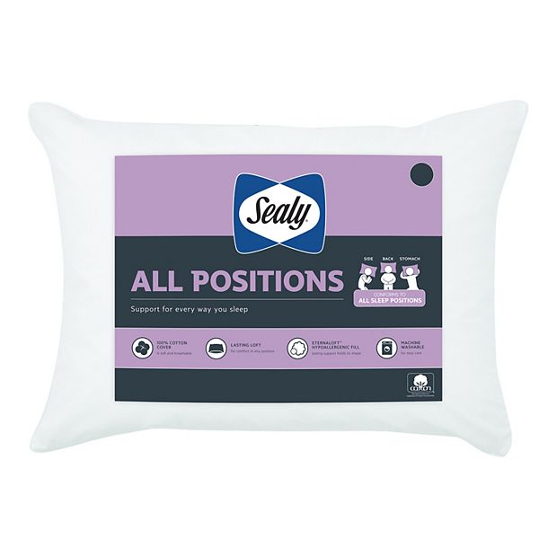 Sealy Adjustable Pillow  Perfect for Any Sleep Position – Cocoon™ by Sealy