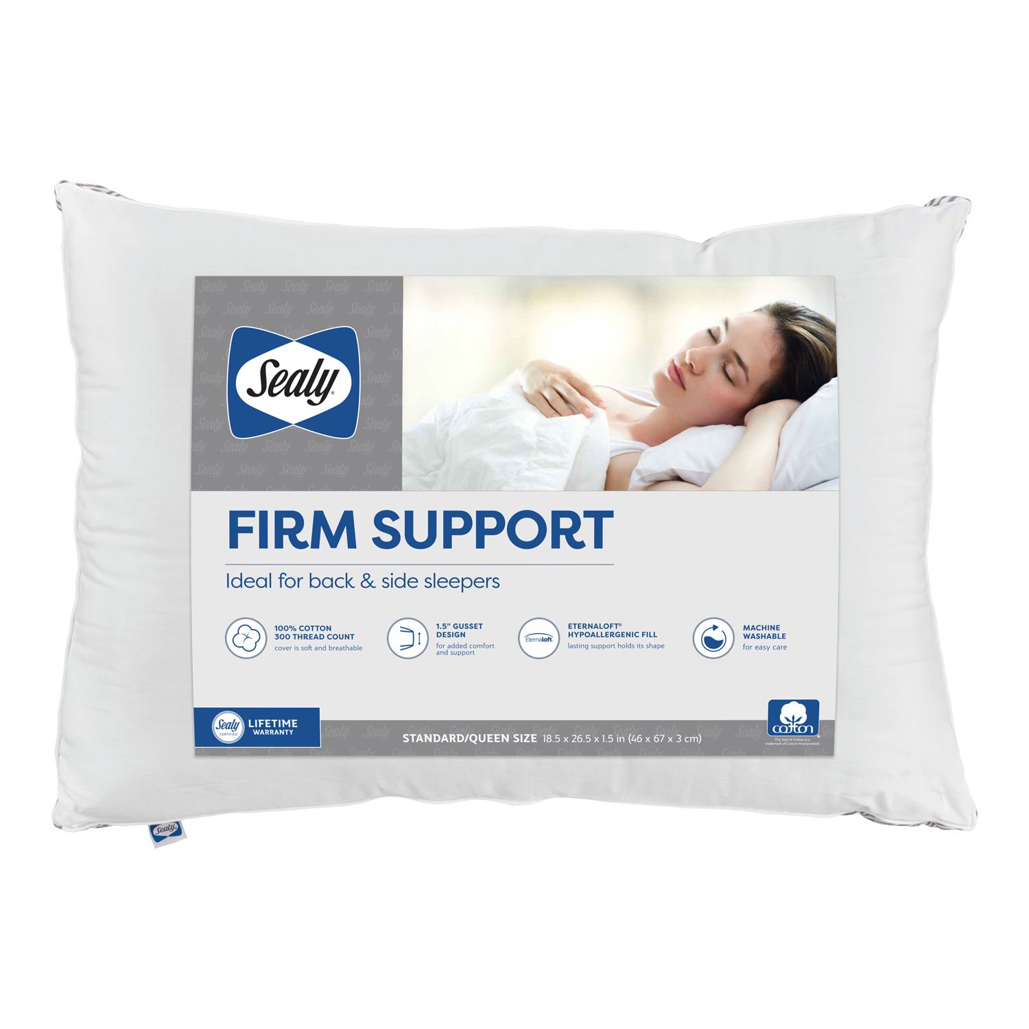 Sealy elite outlet extra firm pillow