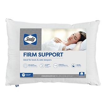 Sealy Firm Support Back/Side Sleeper Cotton Pillow